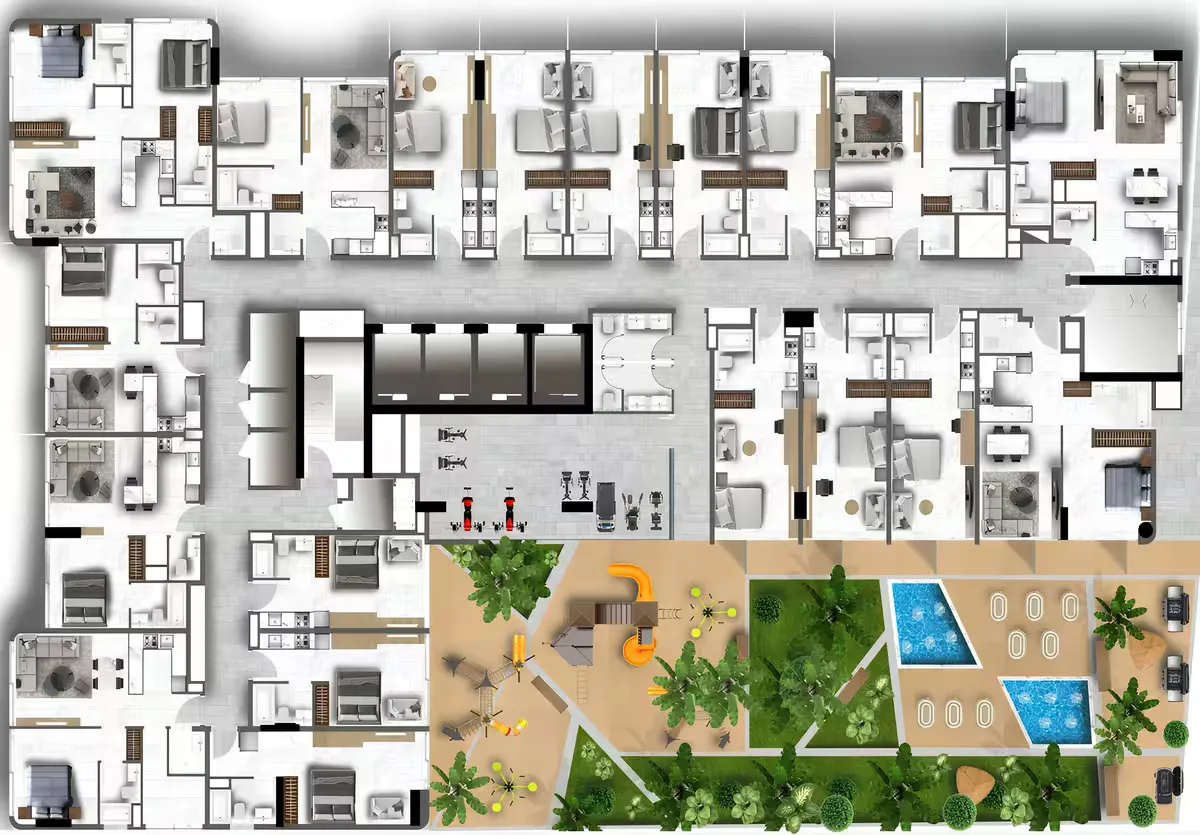 Pools & active leisure